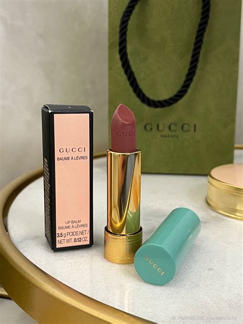 Gucci 5 Ester Rosewood, бальзам для губ Baume à Lèvres